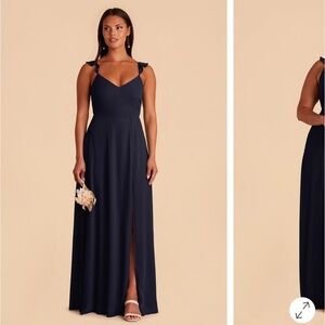 ✨NWT ✨Birdy Grey Doris Chiffon Dress Navy